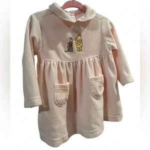 Disney Store Vintage Winnie The Pooh Baby Girl Dress